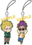 Rubber character straps