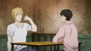 Ash tells Eiji how y'all doing