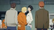 Ash tells Eiji later, sweetie. Bye