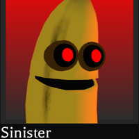 Sinister Banana Banana Eats Wiki Fandom - banana roblox skin
