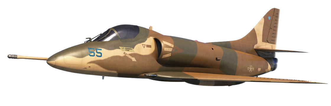 A-4E スカイホーク 1986トップガン A-4E スカイホーク 1986トップガン A-4E スカイホーク `トップ