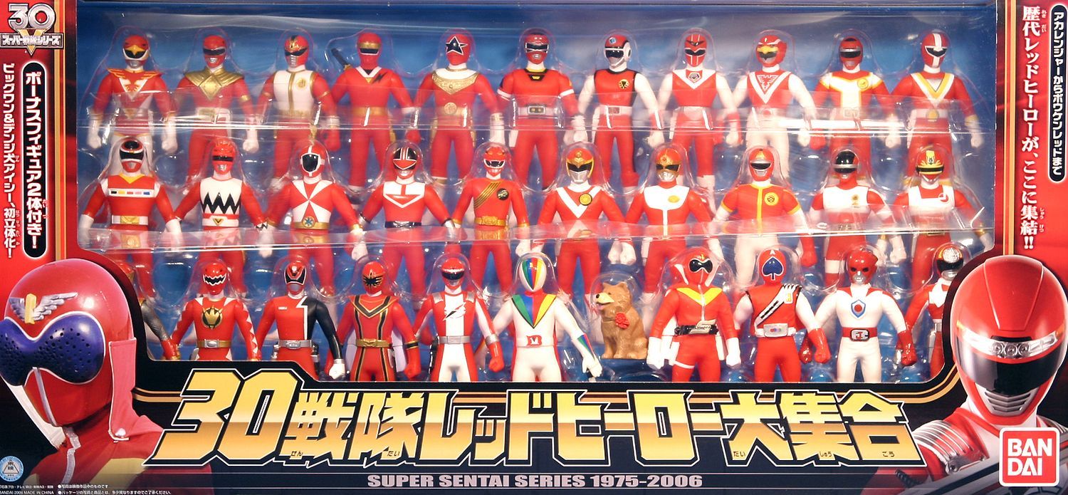 30 Sentai Red Hero Collection | Bandai Wiki | Fandom