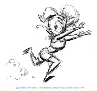 CrashBandicootCoco8a.jpg (57 КБ) Первые скетчи Коко для CB2 8