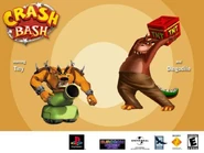 Обои Crash Bash: Тайни и Дингодайл
