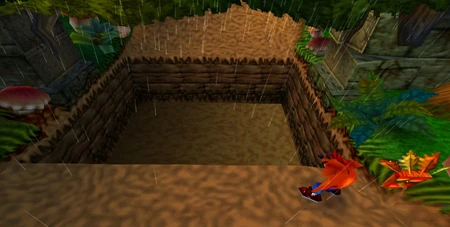 Подозрительная яма.