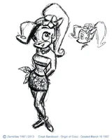 CrashBandicootCoco3a.jpg (58 КБ) Первые скетчи Коко для CB2 3