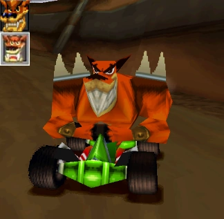 CTR - игровая модель, иконка и иконка из бета-версии