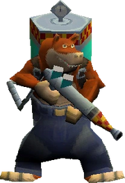 Dingodile Crash of the Titans