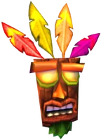 Рендер Аку Аку из Crash Twinsanity