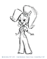CrashBandicootCoco14a.jpg (48 КБ) Ранний дизайн Коко 1