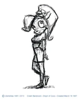 CrashBandicootCoco5a.jpg (47 КБ) Первые скетчи Коко для CB2 5