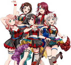 Afterglow - BanG Dream! Girls Band Party!. Anime Board HD wallpaper | Pxfuel