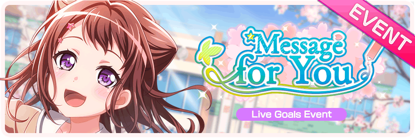 Message For You Bang Dream Wikia Fandom Message For You Bang Dream Wikia Fandom