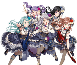 BanG Dream! Girls Band Party! All-female band Roselia Anime, Roselia,  fictional Character, chara, figurine png