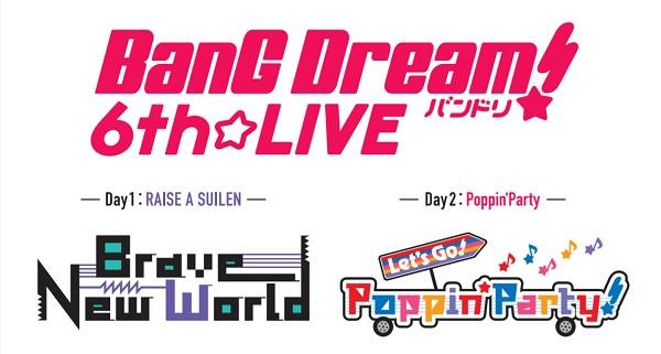 BanG Dream! 6th☆LIVE | BanG Dream! Wikia | Fandom