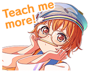 Teach Me♪ Hina-chan-sensei Worldwide Event Stamp