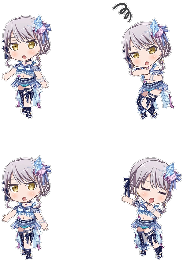 A Smile in the Water chibi