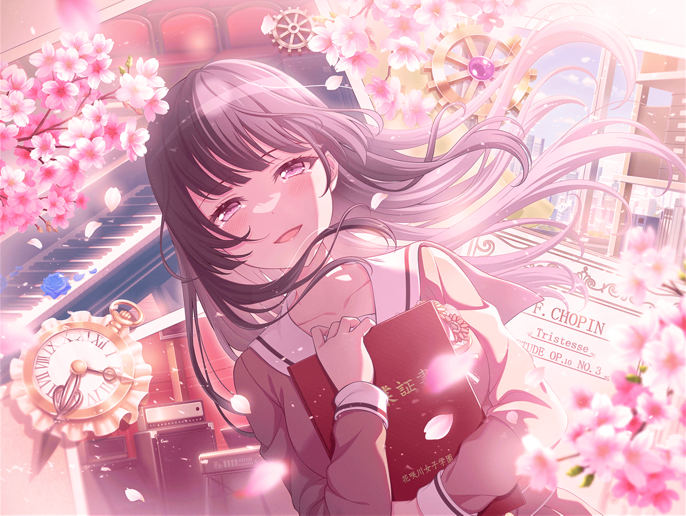 Card arts for the upcoming graduation events : r/BanGDream