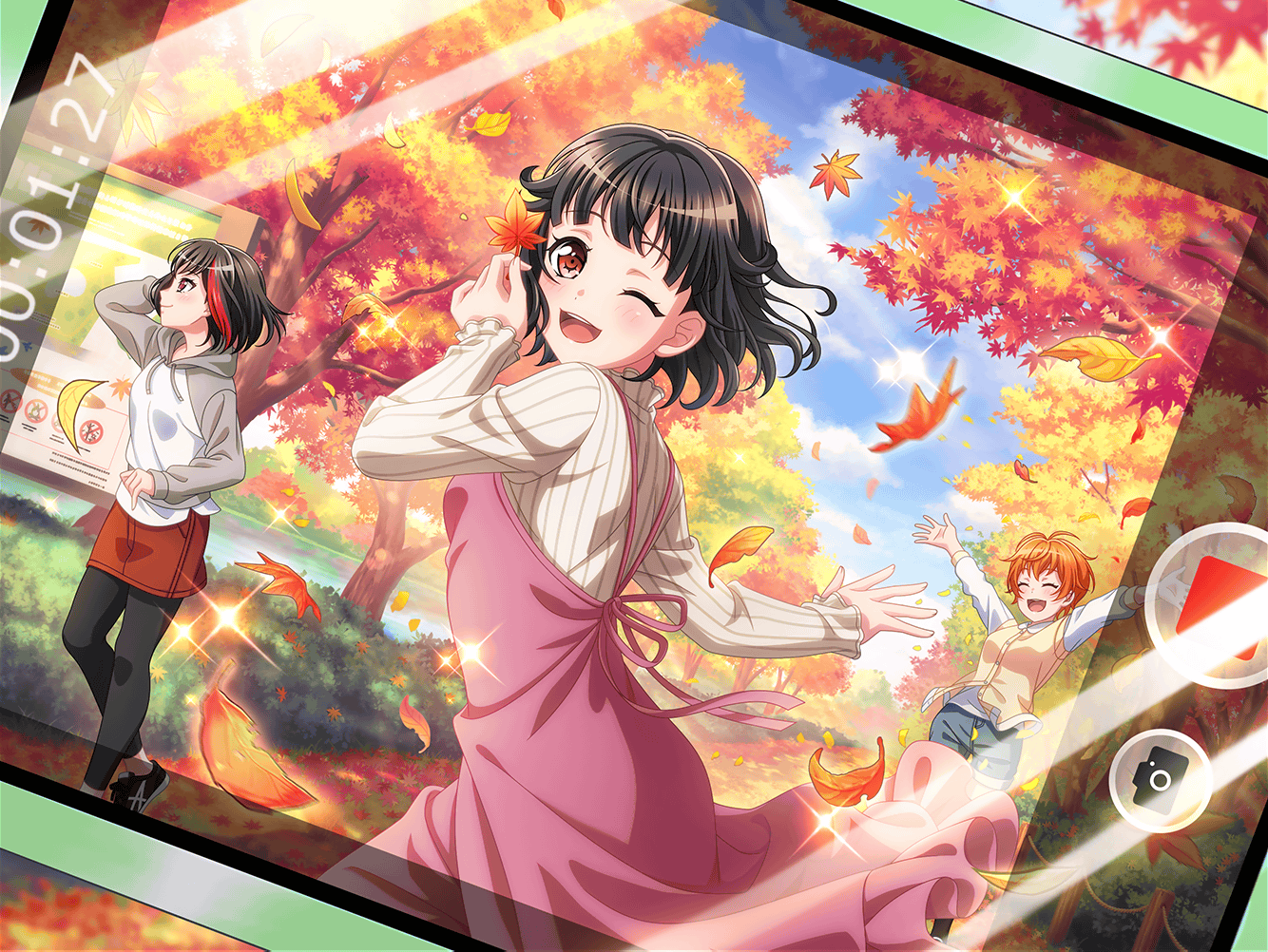 So I was scrolling through the Bandori Wiki! looking at the upcoming events  and then I saw this untrained card art from Rimi from the upcoming 'Band  Girls of Dead' event in