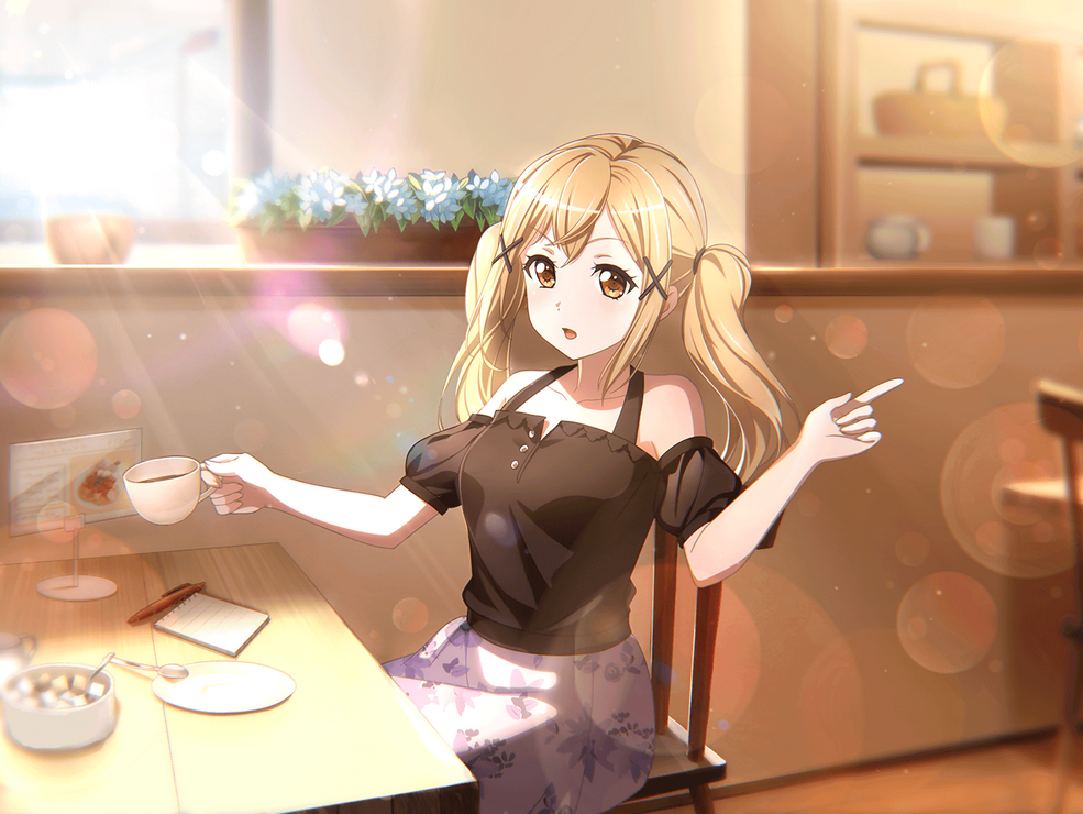 arisa♡ BanG Dream east Arisa Ichigaya Shikishi Card clean toy