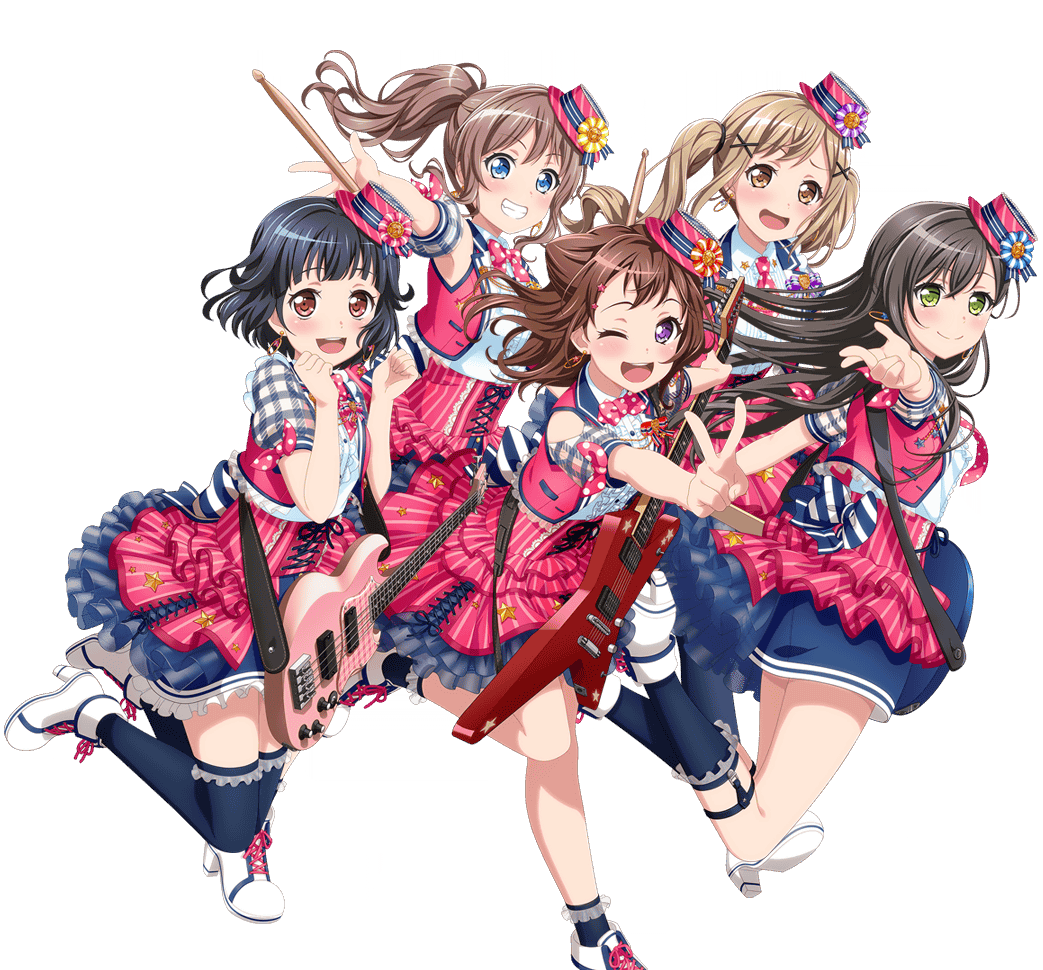 Poppin Party Bang Dream Wikia Fandom