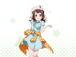 Character card Toyama Kasumi Illustration Card Vol. 1 「 Theater