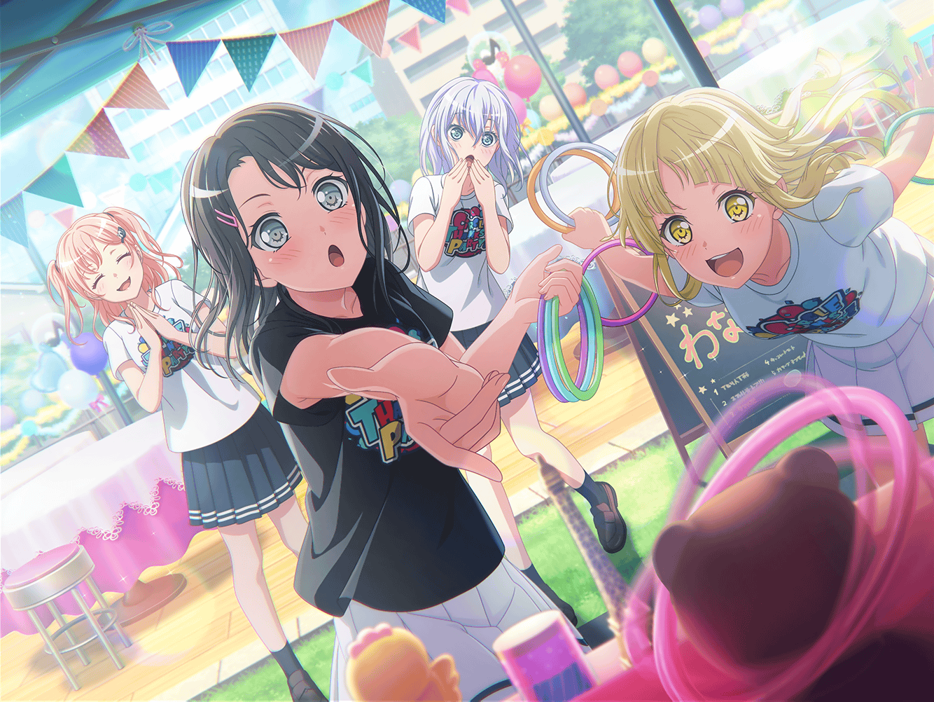 ☆ Bandori Party 🎸 on X: 🌎 During this event, you can play Pastel *  Palette's new song, Yura Yura Ring-Dong Dance! This is our first  Challenge Live event. Check our wiki