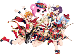 BanG Dream! Girls Band Party! Anime All-female band Hello, Happy World!,  pore, chibi, fictional Character, wiki png