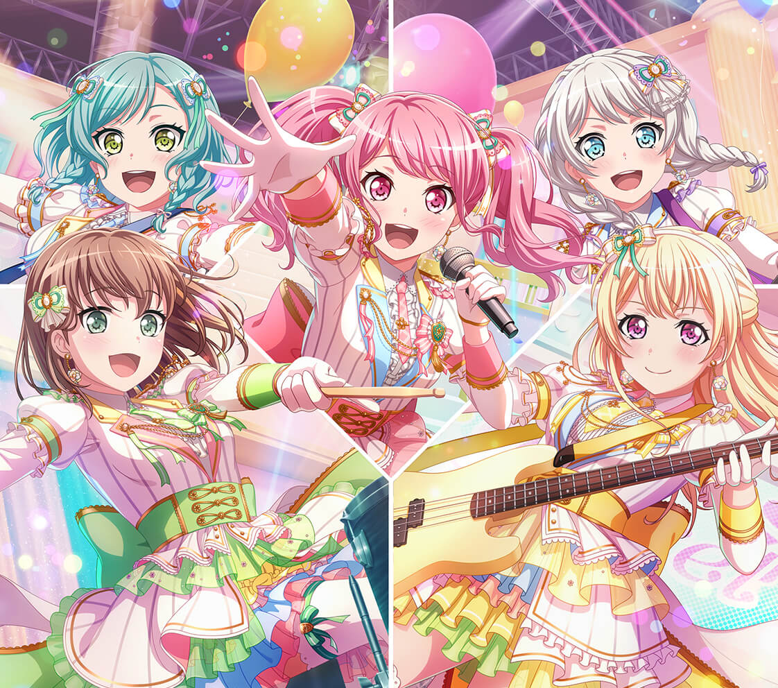 BanG Dream girls band party bandori acc Jp Minato Yukina Tsugumi Hazawa  Rokka