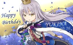 Yukina Birthday Illustration