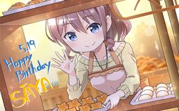 Saaya Birthday Illustration 2021