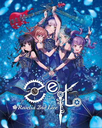 Roselia 2nd Live Zeit Bang Dream Wikia Fandom