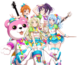 Shirokane, hello Happy World, craft Egg, Roselia, BanG Dream, fandom,  wikia, Hime cut, Chibi, wiki