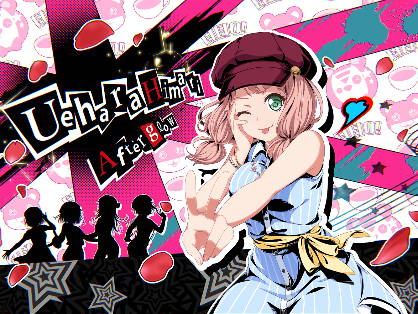 Bandori Afterglow logo sticker decal Bang Dream, afterglow bandori HD  wallpaper