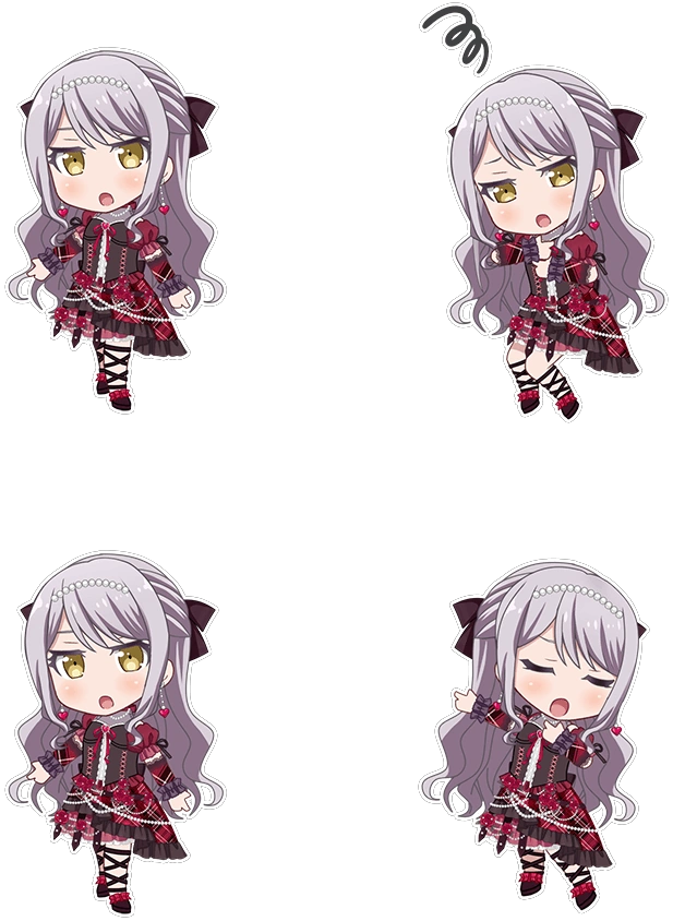 Focusing Only on my Hands chibi