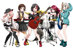 Afterglow Bang Dream Wikia Fandom Afterglow Bang Dream Wikia Fandom