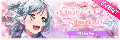 A Stroll Colored by Sakura Worldwide Event Banner