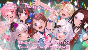 BanG Dream! Special☆LIVE Girls Band Party! 2020→2022 Thanks for coming Illustration