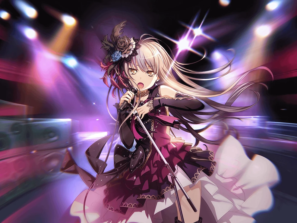 Yukina♡ I really like the expressions of Yukina and Lisa here. : r/BanGDream