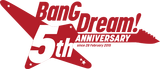 BanG Dream! 5th Anniversary Logo