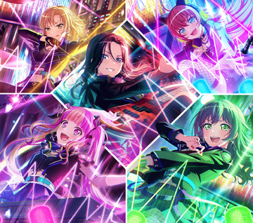 BanG Dream girls band party bandori acc Jp Minato Yukina Tsugumi Hazawa  Rokka