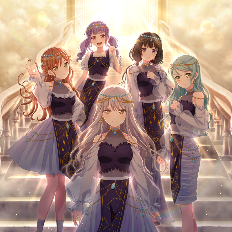 Roselia 16th Single「Dazzle the Destiny」 CD arts for Roselia's 16th Single 'Dazzle the Destiny' : r