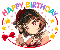 BanG Dream! Happy Birthday Ran バースデーボックス Precious Birthday! | BanG Dream! Wikia | Fandom
