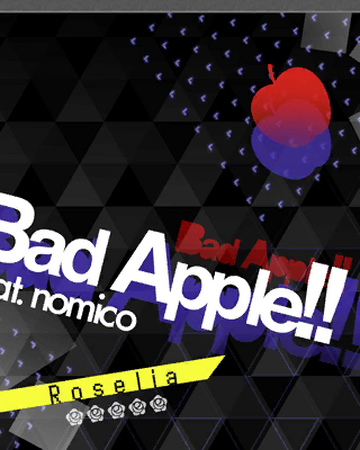Bad Apple Feat Nomico Bang Dream Wikia Fandom - bad apple roblox id english