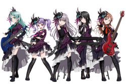 BanG Dream! Girls Band Party! BanG Dream！少女乐团派对 Roselia Clothing, Roselia bang  dream, hoodie, fictional Character png