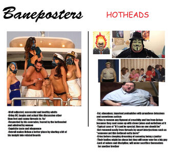 Baneposters and hotheads