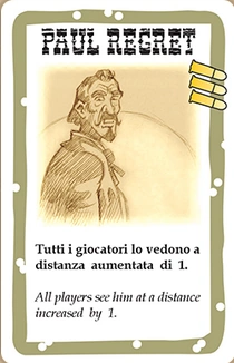 PAUL REGRET Bang! cardgame Wiki Fandom