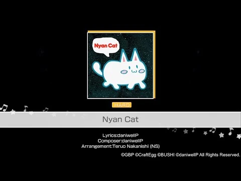 🎸BanG_Dream!_Girls_Band_Party!_X_Nyan_Cat_Collaboration🐈_-_"Nyan_Cat"_Gameplay_(Hard)