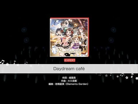 『Daydream_café』Poppin'Party(難易度：EXPERT)【ガルパ_プレイ動画】