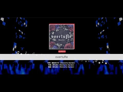 『overtuRe』Roselia(難易度：EXPERT)【ガルパ_プレイ動画】